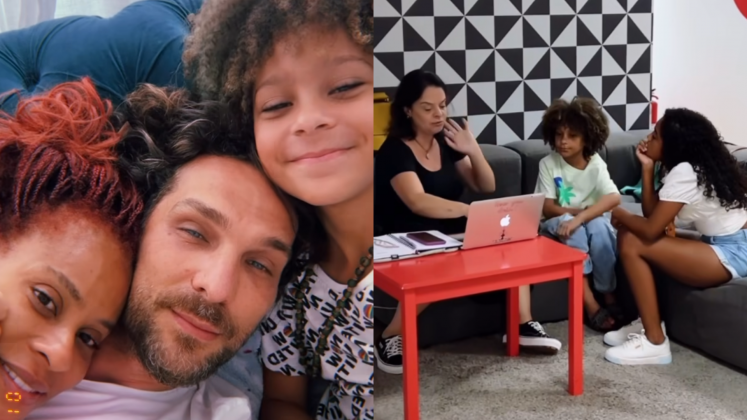 Aline Wirley mostra filho passando texto para estrear como ator: "Tão especial" (Foto: Instagram)