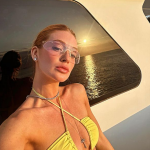 Atriz esbanja luxo em resort de bilionários. (Foto: Instagram)