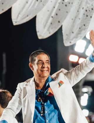 Ele disse que teria gastado todo o benefício mensal na refeição. (Foto: Instagram)