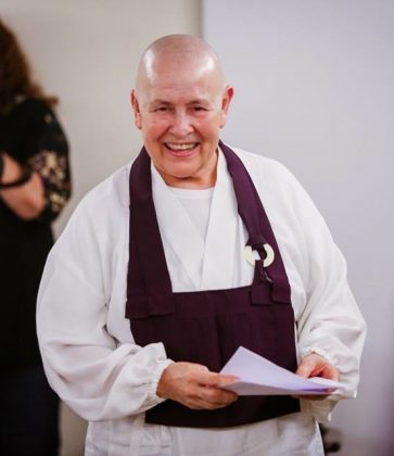 “A vida é assim, às vezes a gente passa por momentos em que as coisas não são como a gente gostaria", afirmou a Monja. (Fonte: Facebook)