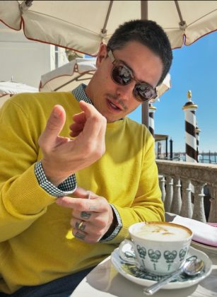 A saudade do pai é lembrada com carinho e emoção pelo ator. (Foto: Instagram)