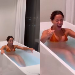 Anitta se aventura em primeiro banho de gelo nos EUA: "Quase infartei, mas foi perfeito" (Foto: Instagram)