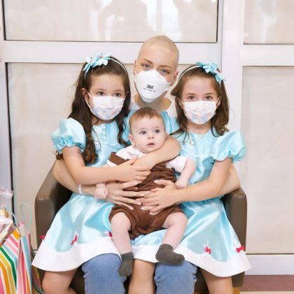 Família celebra não apenas a saúde de Fabiana, mas também a nova chance na vida. (Foto: Instagram)