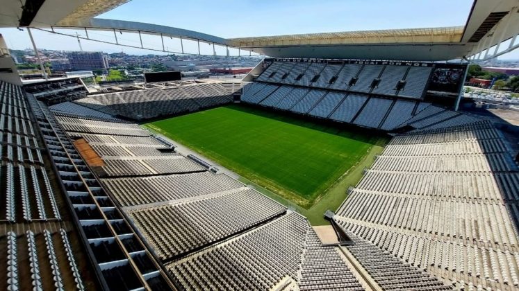 Vista do Camarote Fielzone, de dentro do Estádio. (Fonte: Instagram)