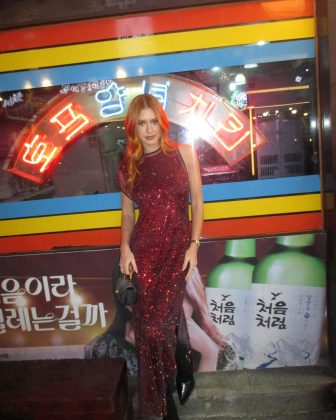 Depois de comparecer no evento da marca "Bulgari", em Seul, na Coreia do Sul, na semana passada. (Foto: Instagram)