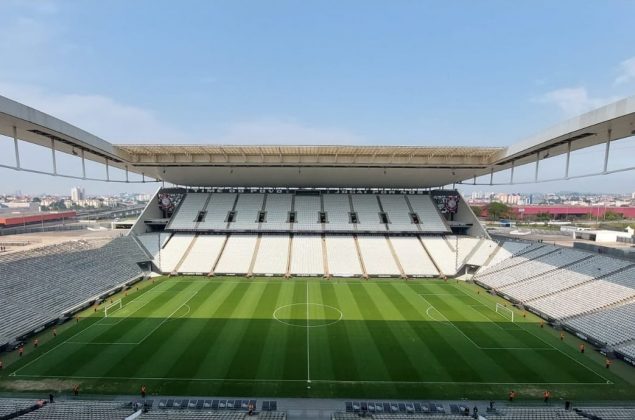 Vista do camarote do Estádio. (Fonte: Instagram)
