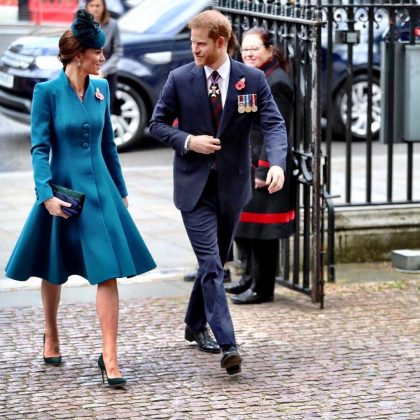 Kate Middleton é vista saindo do Castelo de Windsor com Príncipe William. (Foto: Instagram)