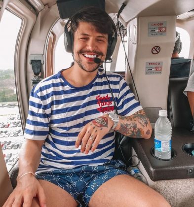 Saulo Poncio é um cantor e compositor. (Foto: Instagram)