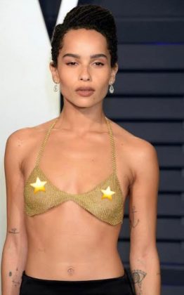 Zoë Kravitz - Na Vanity Fair Oscar Party de 2019, Zoë Kravitz impressionou com sua atitude despojada e seu visual chique. (Foto: Instagram)