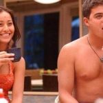 Dhomini participou do Big Brother Brasil 3. Antes de se envolver romanticamente com Sabrina Sato durante o programa, ele tinha uma namorada chamada Manuela Zanith. (Foto: X)