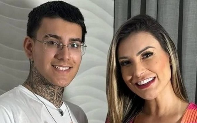 Filho de Andressa Urach explica motivo de ter parado de gravar vídeos da mãe. (Foto: Instagram)