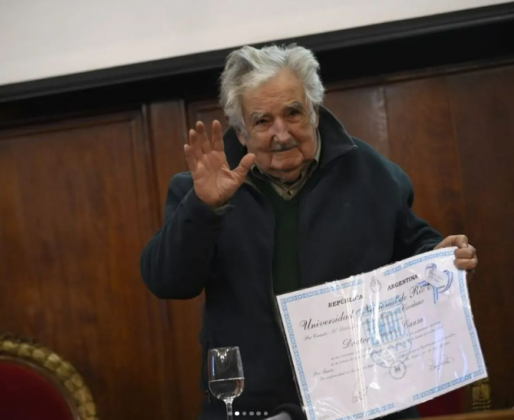 A notícia repercutiu internacionalmente, destacando a importância política e simbólica de Mujica na região. (Foto: Instagram)