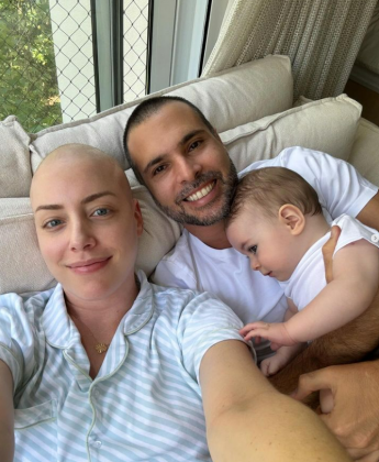 Em abril, ela comemorou o sucesso do transplante, chamando de "novo aniversário." (Foto: Instagram)