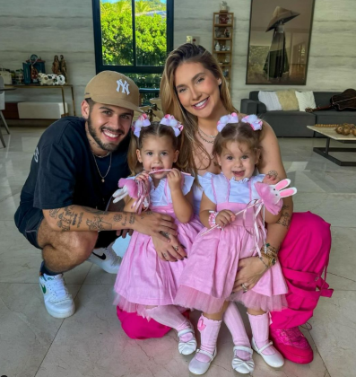 Zé Felipe e Virginia aguardam ansiosamente a chegada do quarto filho. (Foto: Instagram)