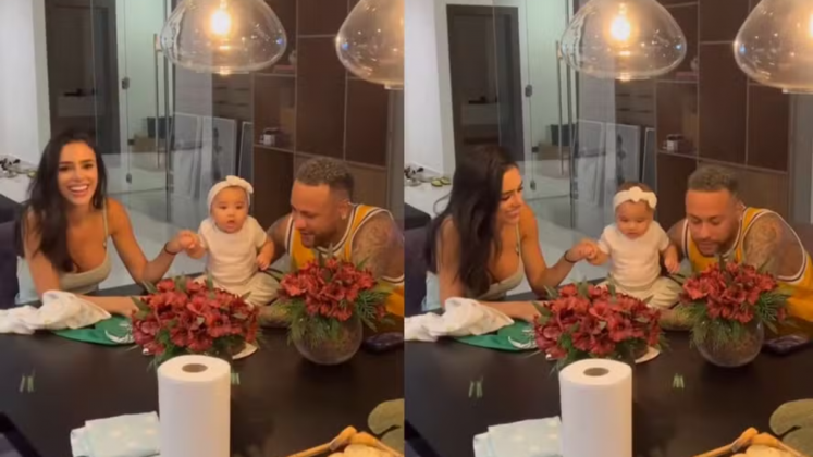 Separados, Neymar e Bruna Biancardi celebram seis meses da filha (Foto: Instagram)