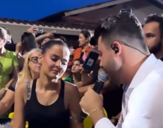 Maiara e Murilo Huff cantam modão em bar do interior de Goiás. (Foto: reprodução Instagram)