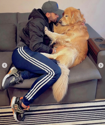 Quando o tutor de Joca, João Fantazzini, chegou para encontrá-lo em Guarulhos, o cão já estava sem vida. (Foto: Instagram)