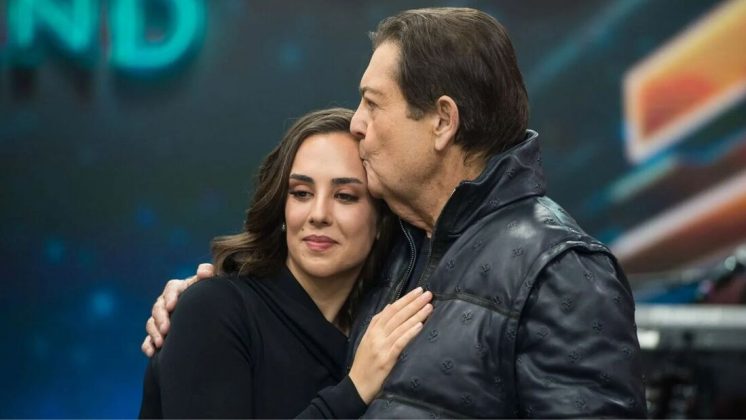 A homenagem emocionou o público e os participantes do quadro. (Foto: Instagram)