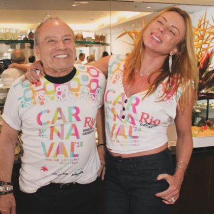 Esposa de Stênio Garcia celebra aniversário de 92 anos do ator: "Vida de muita luta". (Foto: Instagram)