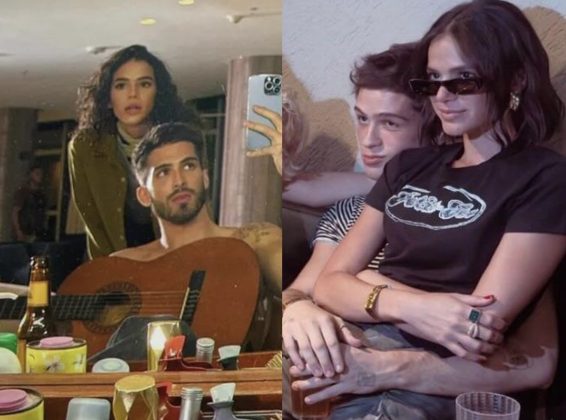 Assumidos? João Guilherme e Bruna Marquezine são vistos aos beijos em aeroporto (Foto: Instagram)