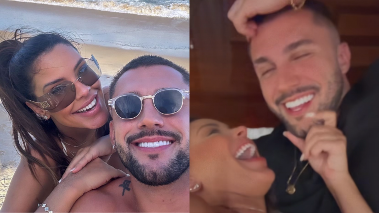 Ex-bbbs Ivy Moraes e Arthur Picoli assumem romance (Foto: Instagram)