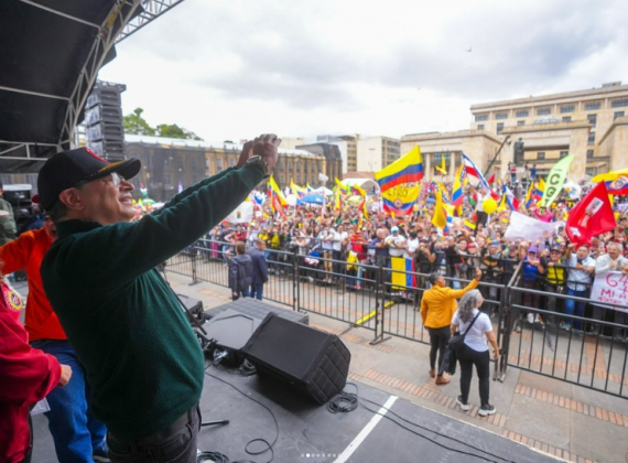 Gestão de Petro é a primeira de esquerda na história colombiana. (Foto: Instagram)