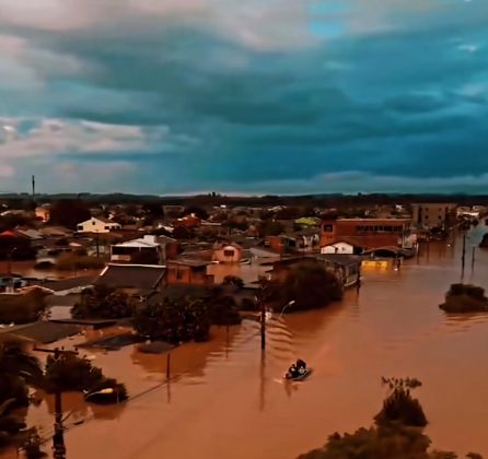 RS: prefeitura planeja cidade provisória para abrigar 10 mil pessoas. (Foto: Instagram)