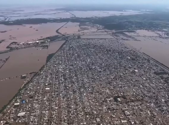 Muitos estão ajudando as vítimas. (Foto: Instagram)