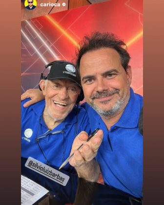Descanse em paz, Silvio Luiz. Sua voz e sua paixão pelo esporte jamais serão esquecidas. (Foto: Instagram)