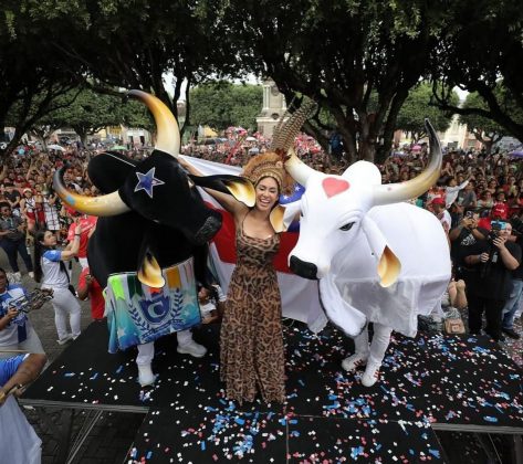 Isabelle é Embaixadora do Festival de Parintins desde quinta-feira (16). (Foto: Instagram)