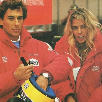 Adriane Galisteu homenageia Ayrton Senna: “Jamais será esquecido" (Foto: Instagram)