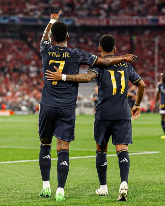 Momento mágico: Joselu marca dois gols nos últimos minutos, garantindo a vitória do Real Madrid e a vaga na final da Champions. (Foto: Instagram)