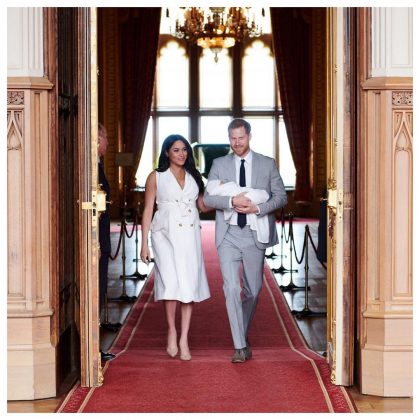 Primogênito do príncipe Harry e Meghan Markle não tem título real após os pais rejeitarem a monarquia (Foto: Instagram)