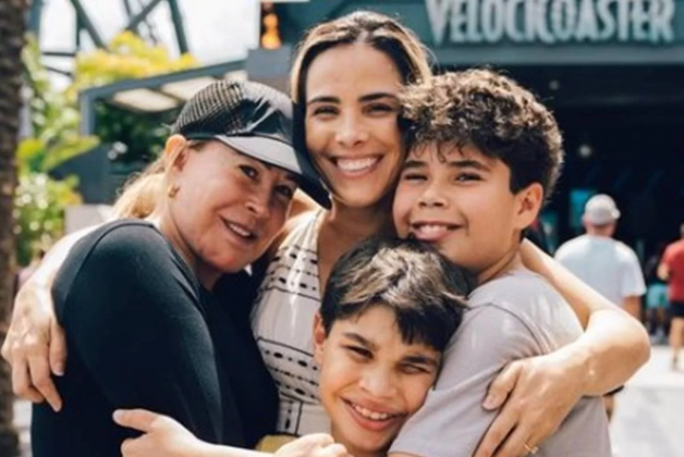 Wanessa e sua família agradecem o apoio dos fãs e desejam saúde a todos. (Foto: Instagram)