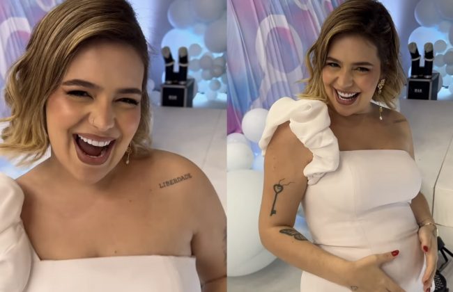 Viih Tube e Eliezer estão radiantes com a chegada de Ravi. (Foto: Instagram)