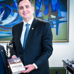 Após a reunião, Pacheco encontrou Arthur Lira. (Foto: Instagram)