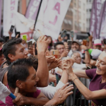 Sheinbaum comemorou a vitória como um marco histórico. (Foto: Instagram)