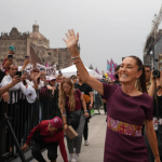 López Obrador parabenizou a nova presidente. (Foto: Instagram)