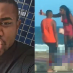 Família de Davi Brito protagoniza briga na orla de Salvador. (Foto: Montagem Instagram)