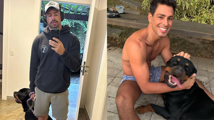 Cachorro de Cauã Reymond morre após envenenamento: "Triste e dolorido". (Foto Instagram)