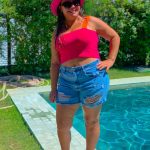 Viagem a São Paulo tinha como objetivo compras para nova loja de roupas plus size. (Foto: Instagram)