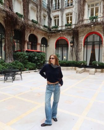 Recém-lançadora de sua marca de roupas. (Foto Instagram)