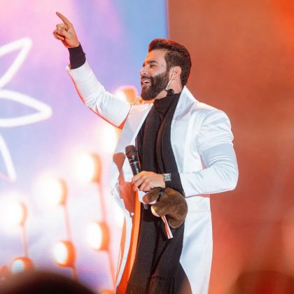 "Obrigado pelo carinho, aproveite o show". (Foto Instagram)