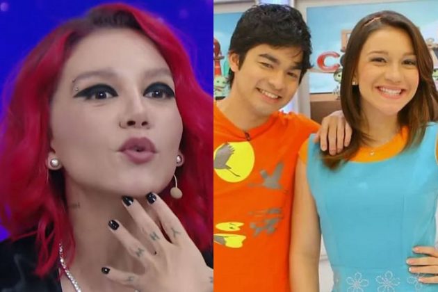 Priscilla revela primeira vez com Yudi Tamashiro nos bastidores do SBT: "Danado". (Fotos: SBT - Montagem)