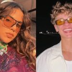 Marina Sena e Juliano Floss são flagrados aos beijos (Foto: Instagram)