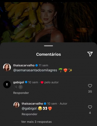A proximidade de Thaisa com a família de Gabigol também alimenta as especulações sobre o relacionamento. (Foto: Instagram)