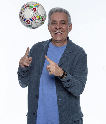 Ele tem uma longa carreira na TV Globo. (Foto: Instagram)