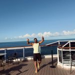 Bruno Gagliasso, entre risos, perguntou: "Calma aí, calma aí. Você é craque de pegar?", (Foto Instagram)