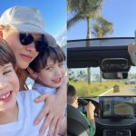 Andressa Suita causa polêmica ao mostrar filho de 7 anos digirindo (Foto: Instagram)