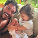 Lua, filha mais velha do casal, sentiu a ausência do irmão em casa. (Foto: Instagram)